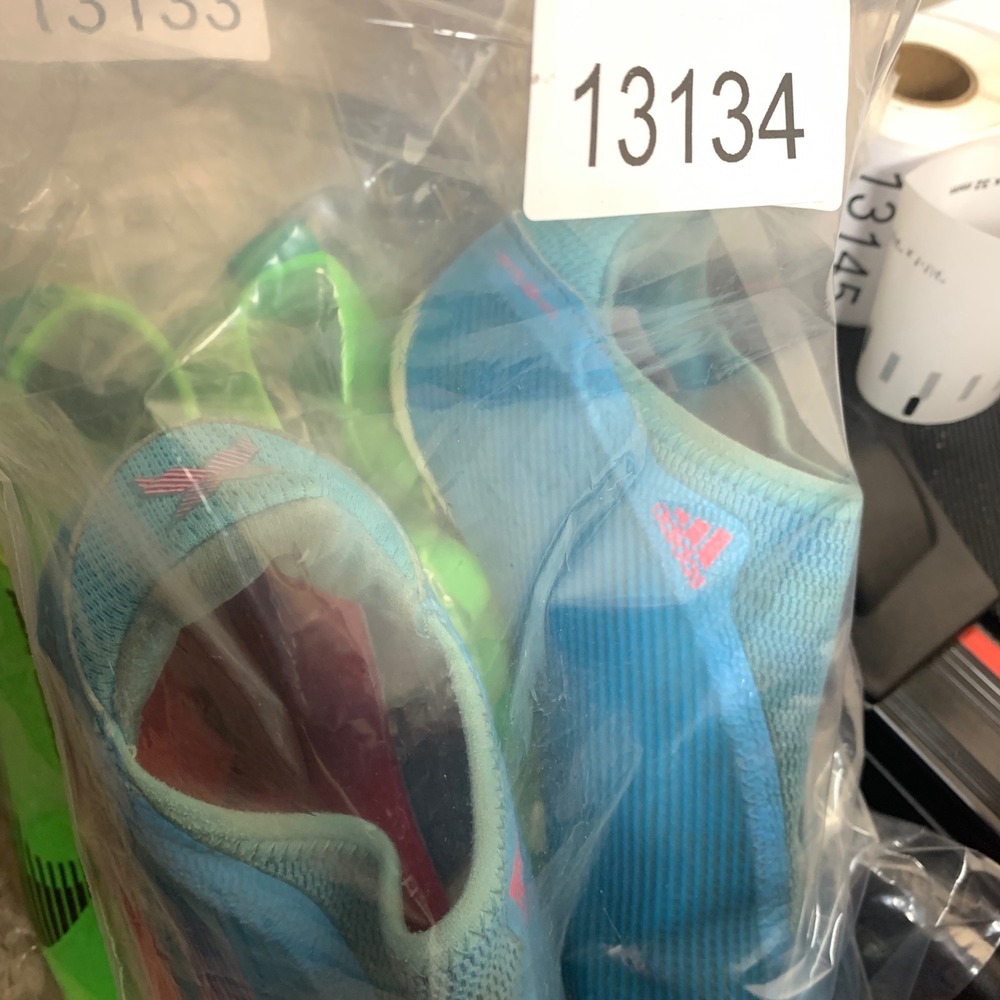 Adidas X Speedflow.3 Soccer Cleats Kids 3 Blue Pink Laceless GW7497 Firm Ground - Picture 8 of 8